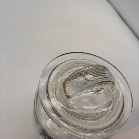 Vintage Bellsouth The Real Yellow Pages Retro Clear Small Desktop Jar with Lid - Picture 15 of 16